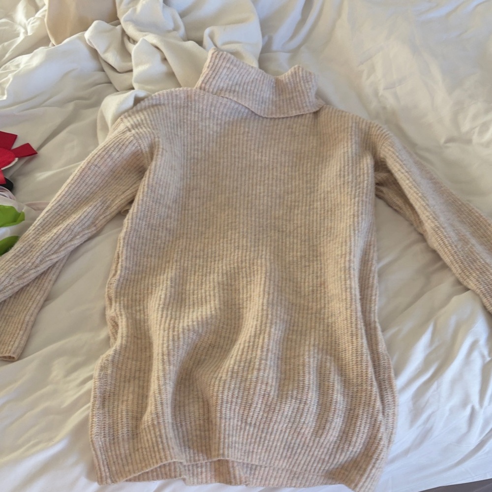 Cozy Cream Turtleneck Sweater